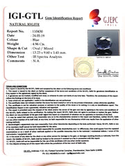 5.51 Ratti Natural Iolite With Govt. Lab Certificate-(1221)